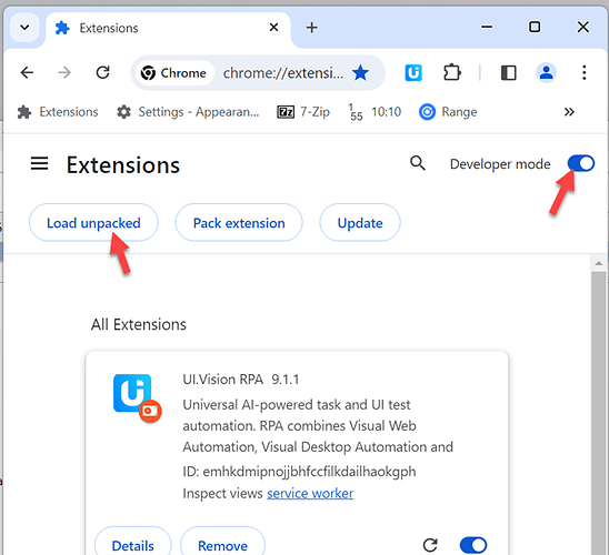 install chrome extension from ZIP archive