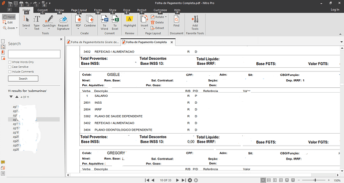 OCRExtractRelative problem with two names on a page