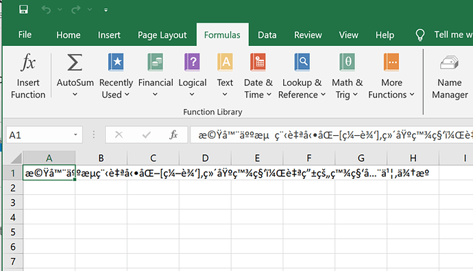 excel does not load CSV in unicode by default