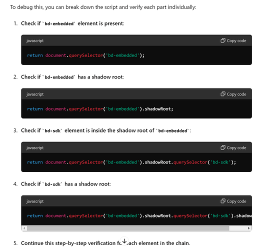 debug shadow root access