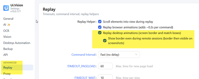 desktop automation animations