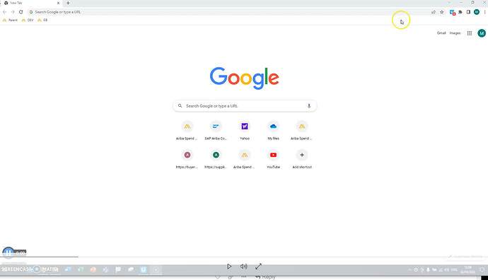 desktop page in chrome